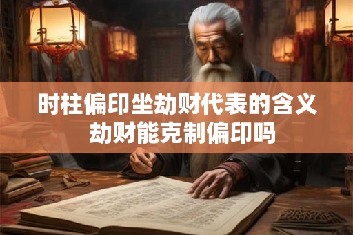 时柱偏印坐劫财代表的含义  劫财能克制偏印吗