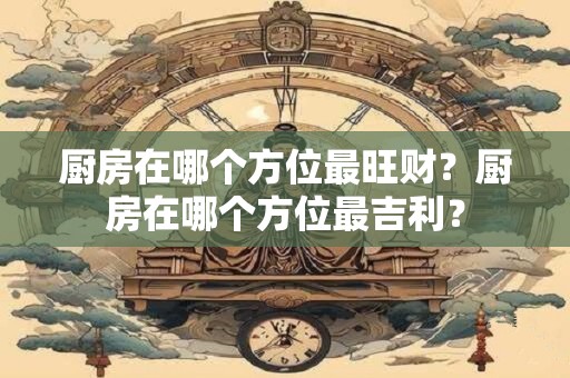 厨房在哪个方位最旺财？厨房在哪个方位最吉利？
