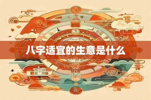 八字适宜的生意是什么