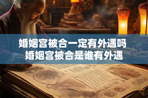 婚姻宫被合一定有外遇吗 婚姻宫被合是谁有外遇
