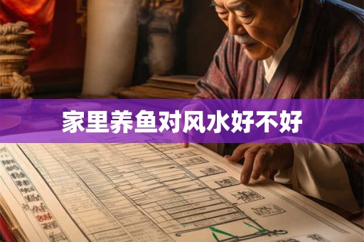 家里养鱼对风水好不好 家里养鱼对风水好不好
