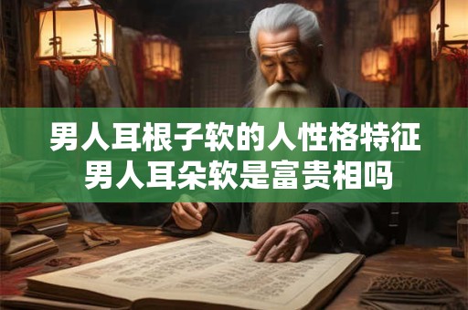 男人耳根子软的人性格特征 男人耳朵软是富贵相吗