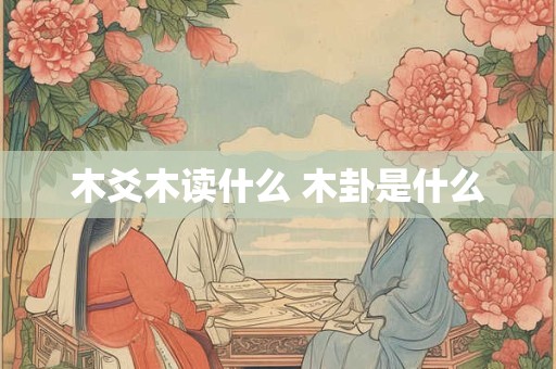 木爻木读什么 木卦是什么