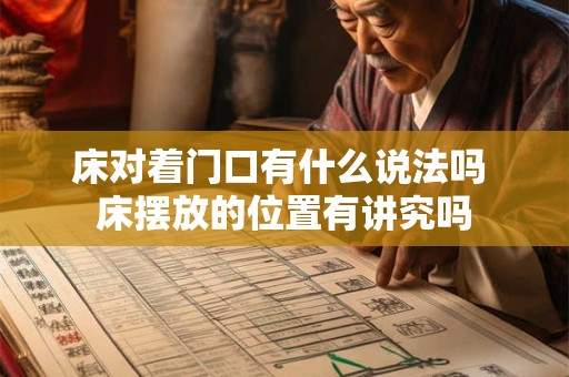 床对着门口有什么说法吗 床摆放的位置有讲究吗