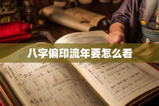 八字偏印流年要怎么看