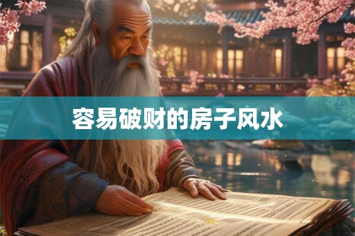 容易破财的房子风水