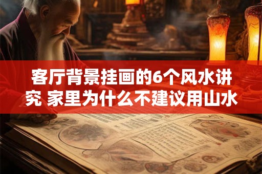 客厅背景挂画的6个风水讲究 家里为什么不建议用山水画