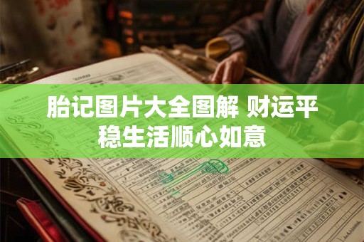 胎记图片大全图解 财运平稳生活顺心如意