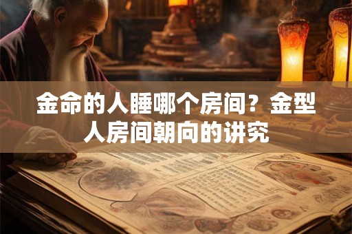 金命的人睡哪个房间？金型人房间朝向的讲究