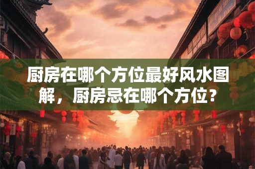厨房在哪个方位最好风水图解，厨房忌在哪个方位？