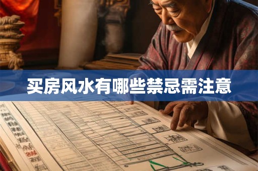 买房风水有哪些禁忌需注意