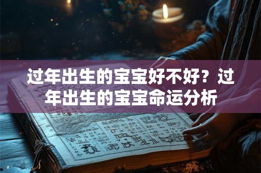 过年出生的宝宝好不好？过年出生的宝宝命运分析