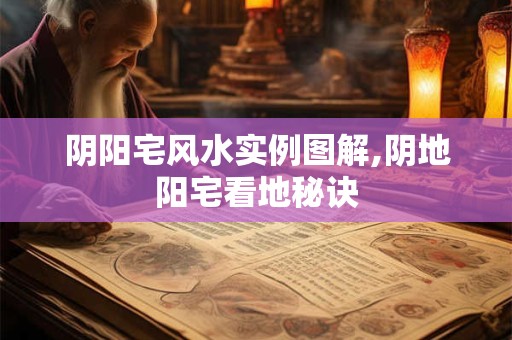 阴阳宅风水实例图解,阴地阳宅看地秘诀