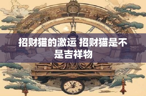 招财猫的激运 招财猫是不是吉祥物
