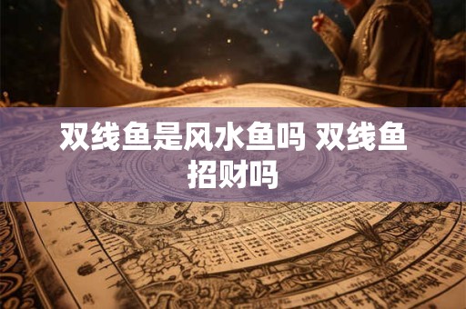 双线鱼是风水鱼吗 双线鱼招财吗