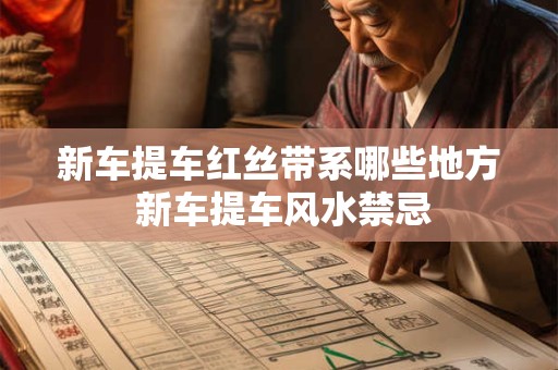 新车提车红丝带系哪些地方 新车提车风水禁忌