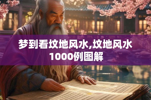 梦到看坟地风水,坟地风水1000例图解