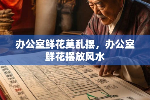 办公室鲜花莫乱摆，办公室鲜花摆放风水