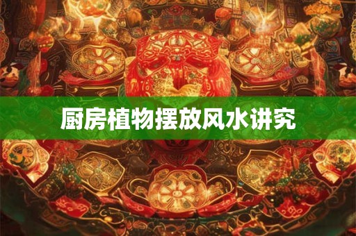 厨房植物摆放风水讲究