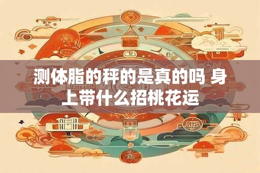 测体脂的秤的是真的吗 身上带什么招桃花运