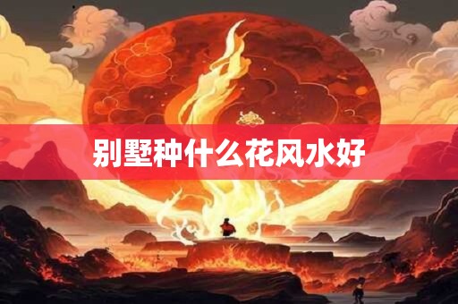 别墅种什么花风水好