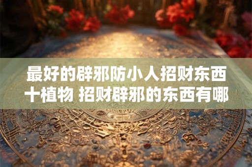 最好的辟邪防小人招财东西十植物 招财辟邪的东西有哪些