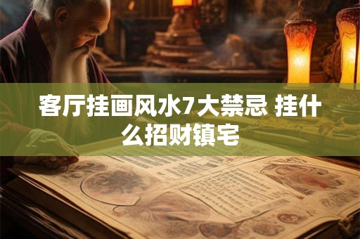 客厅挂画风水7大禁忌 挂什么招财镇宅