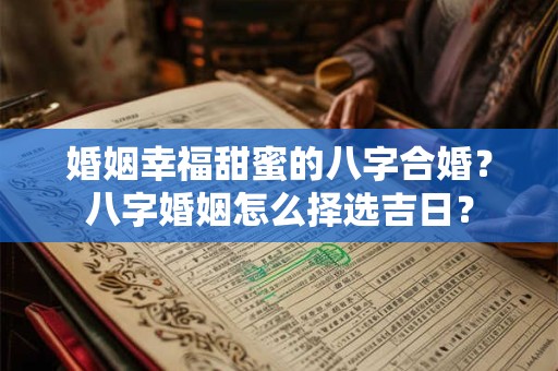 婚姻幸福甜蜜的八字合婚？八字婚姻怎么择选吉日？