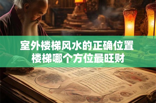 室外楼梯风水的正确位置 楼梯哪个方位最旺财