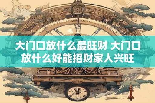 大门口放什么最旺财 大门口放什么好能招财家人兴旺