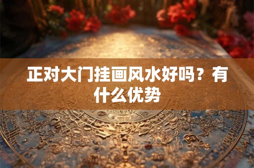 正对大门挂画风水好吗？有什么优势
