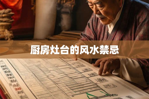 厨房灶台的风水禁忌