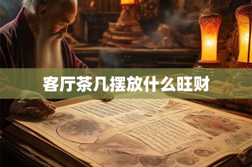 客厅茶几摆放什么旺财