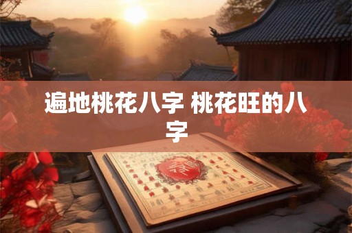 遍地桃花八字 桃花旺的八字
