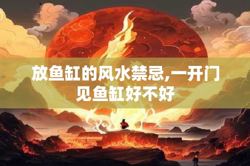 放鱼缸的风水禁忌,一开门见鱼缸好不好