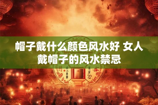 帽子戴什么颜色风水好 女人戴帽子的风水禁忌