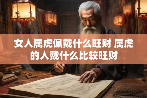 女人属虎佩戴什么旺财 属虎的人戴什么比较旺财