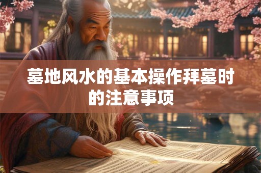 墓地风水的基本操作拜墓时的注意事项