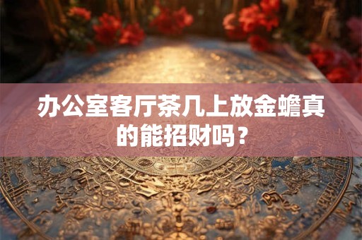 办公室客厅茶几上放金蟾真的能招财吗？