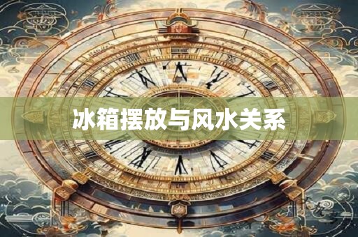 冰箱摆放与风水关系