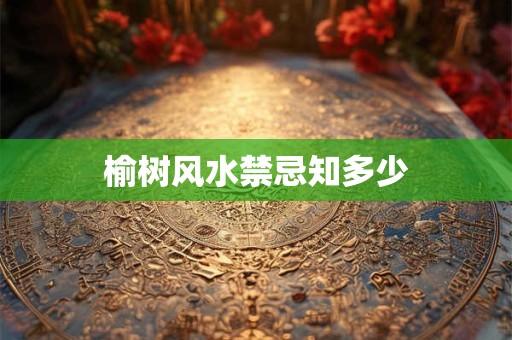 榆树风水禁忌知多少