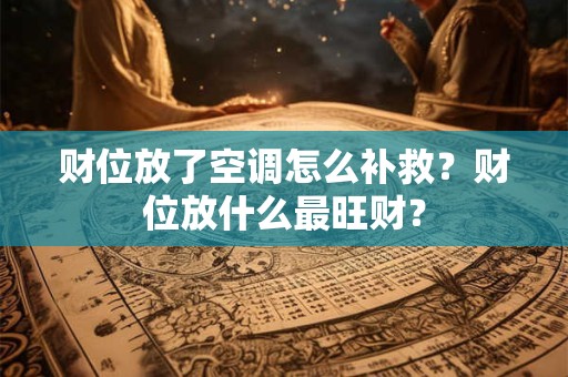 财位放了空调怎么补救？财位放什么最旺财？