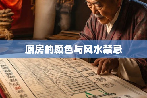 厨房的颜色与风水禁忌