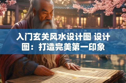 入门玄关风水设计图 设计图：打造完美第一印象
