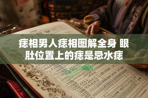 痣相男人痣相图解全身 眼肚位置上的痣是忌水痣