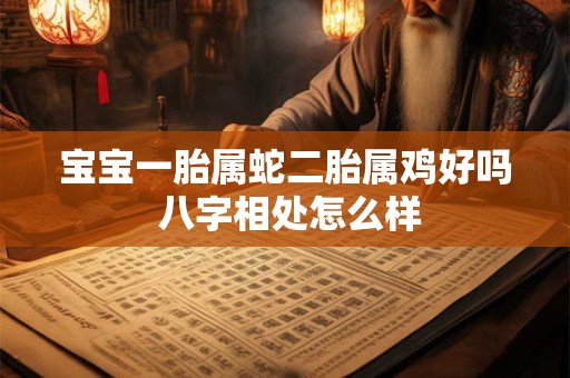 宝宝一胎属蛇二胎属鸡好吗 八字相处怎么样