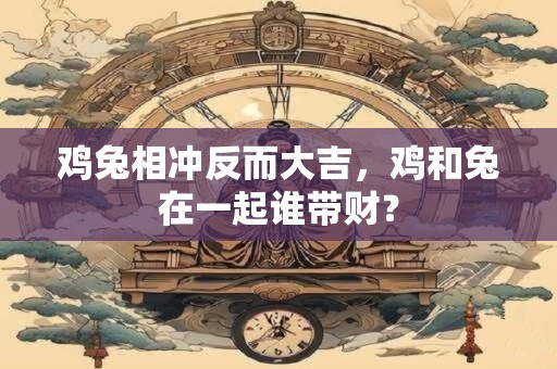 鸡兔相冲反而大吉，鸡和兔在一起谁带财？