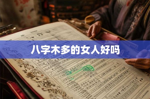 八字木多的女人好吗