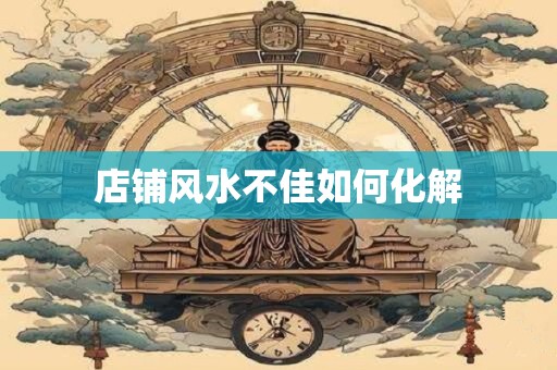 店铺风水不佳如何化解