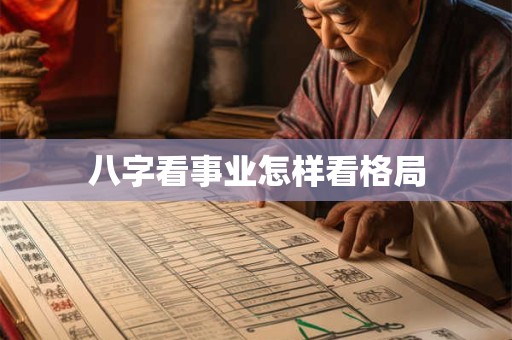 八字看事业怎样看格局